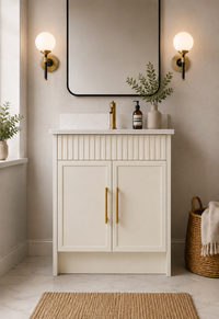 Modern Shaker with Reeded Detail
