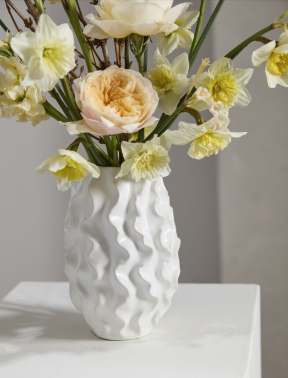 Ruffle Vase