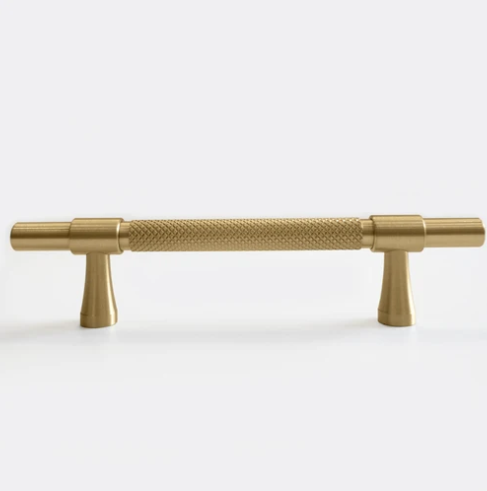 Riverdale Brass Textured Pull