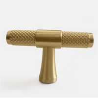 Riverdale Brass Textured Pull