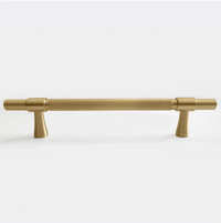 Riverdale Brass Textured Pull