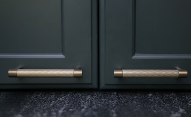 Select Rectangular Knurled Cabinet Pull