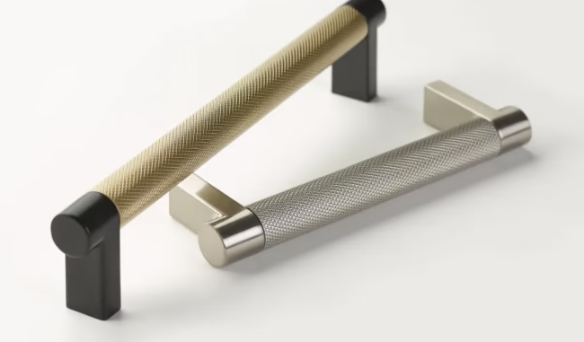 Select Rectangular Knurled Cabinet Pull