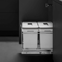 Vibo Compact Undersink Wastebin